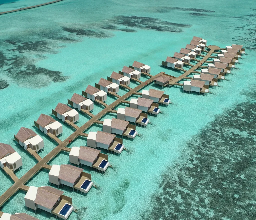 Hard Rock Aerial-Overwater Villas _ Lagoon