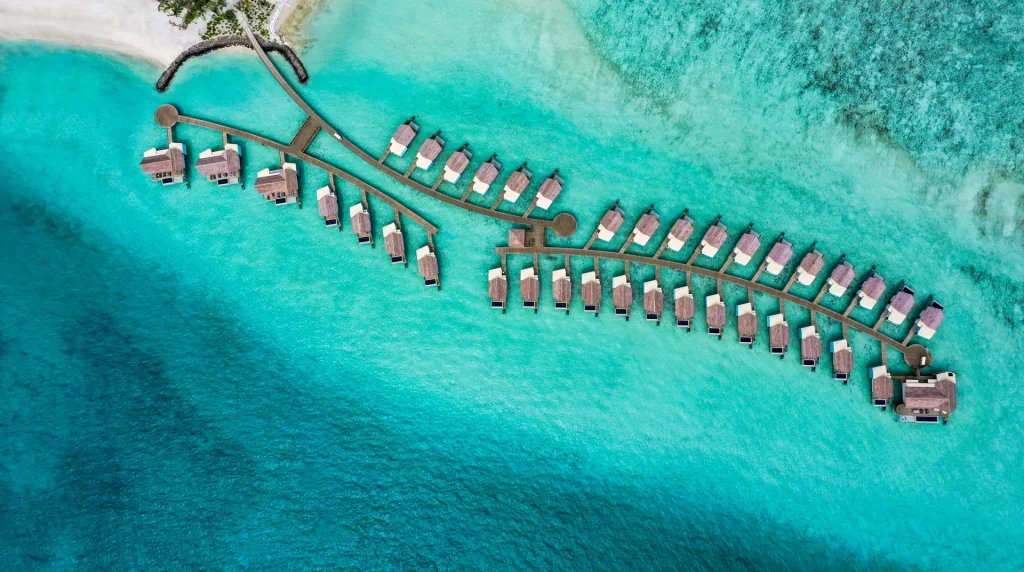 Hard Rock Hotel Maldives - Aerial view 2