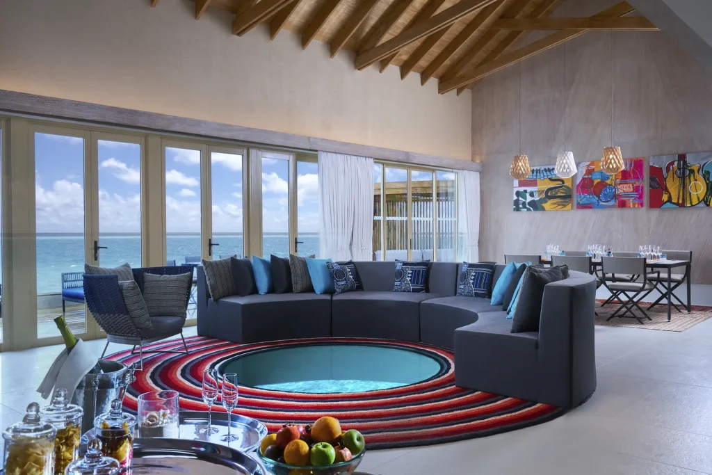 Hard Rock Hotel Maldives - Rock Star - Living Room