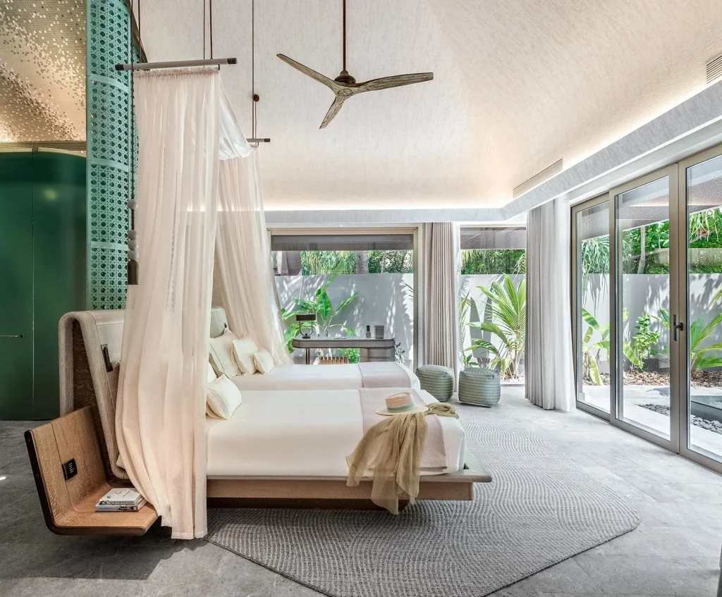 JOALI BEING - Well Living Spaces - Grand Beach Pool Villa - Twin bedroom_2 - _2000x1333px